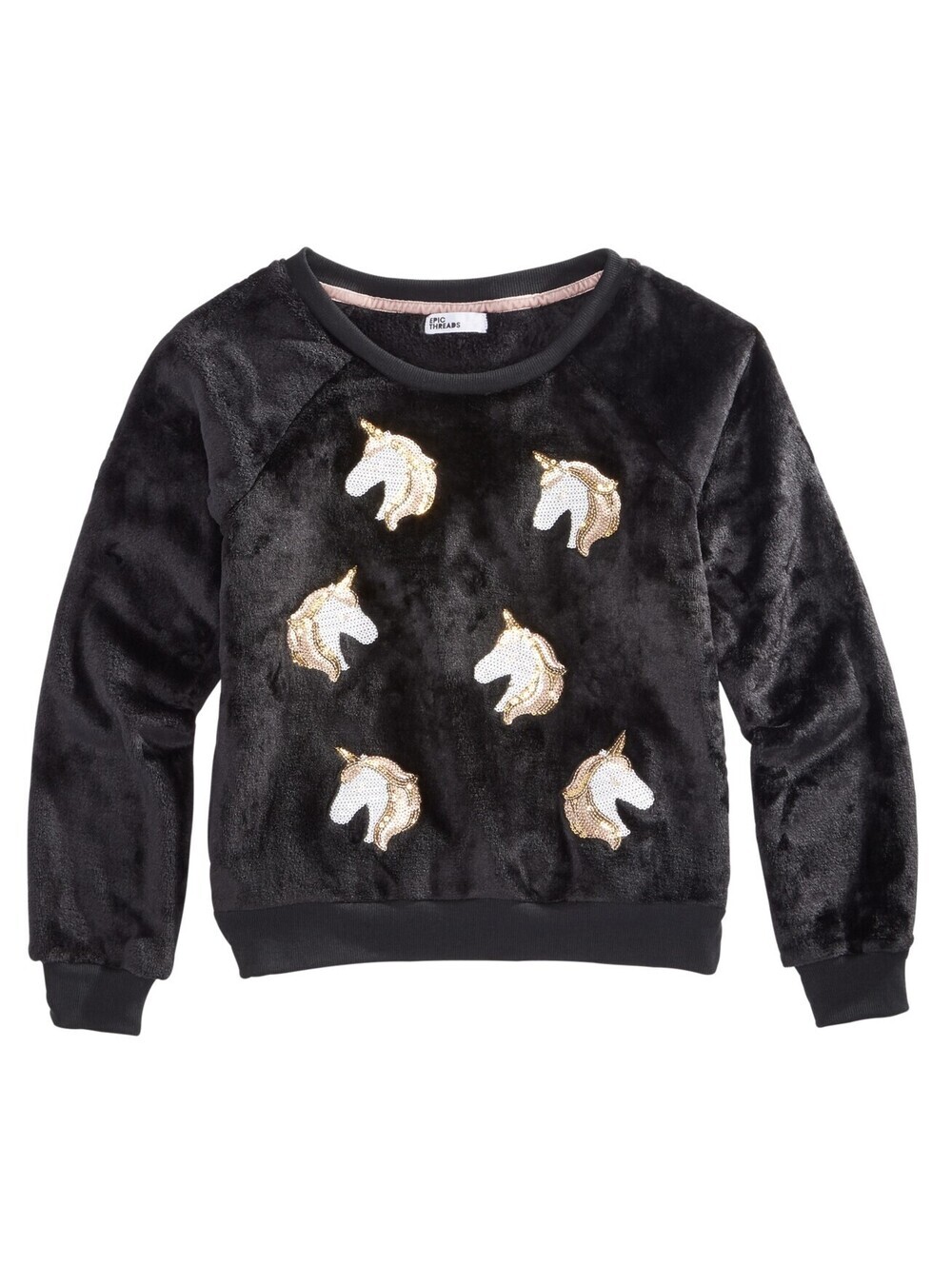 Epic Threads Big Kid Girls Unicorn Sweatshirt Size XL